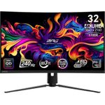 MSI MPG 321CURXDE QD-OLED Gaming-Monitor 80 cm (31.5 Zoll), schwarz, UltraHD/4K, QD-OLED, Curved, USB-Hub, KVM, 240Hz Panel (9S6-3DD64T-012)