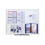 magnetoplan Magnet-Sichttasche Magnetofix, A4 quer, transp. magnethaftend auf allen eisenhaltigen Untergründen (1130530)