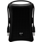 SILICON POWER External HDD Armor A30 2TB 6,35cm 2.5" USB 3.2 Anti-shock Black MIL-STD 810F Method 516.5 Procedure IV LED light (SP020TBPHDA30S3A)