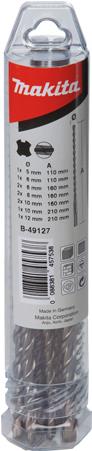 Makita B-49127 SDS-VPLUS-Bohrer-Set Nr6 10tlg (B-49127)