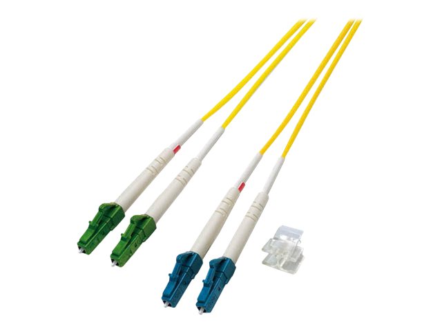 EFB-Elektronik O0384.20 Glasfaser-Patchkabel LC/APC zu LC 20 m Gelb