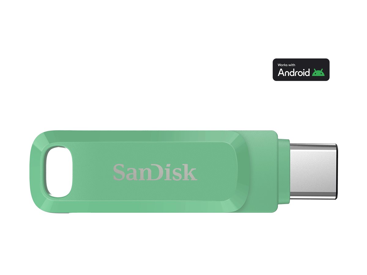 SanDisk Ultra Dual Drive Go 64 GB USB Type-A / USB Type-C Grün