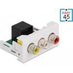Delock Easy 45 Einrastmodul (81342)