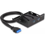 Delock 3.5" Front Panel > 2 x USB 3.0 (63994)