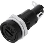 EUROLITE Sicherungshalter mit Gewinde + Mutter (30207210)