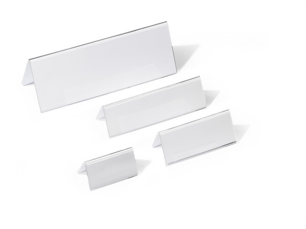 DURABLE Tischaufsteller 803519 105/210x297 mm Acryl 10 Stück Transparent