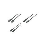 S CONN maximum connectivity FireWire-Anschlusskabel, IEEE 1394B Kabel, 9-pol Stecker auf 1394B 9-pol Stecker, 1,8m (77302)