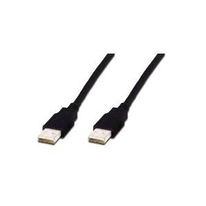 Assmann USB 2.0 connection cable. type A M/M. 1.8m. USB 2.0 conform. UL. bl (AK-300101-018-S)