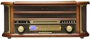 DENVER MCR 50 MK3 Audiosystem 5 Watt (Gesamt) Brown Wood  - Onlineshop JACOB Elektronik