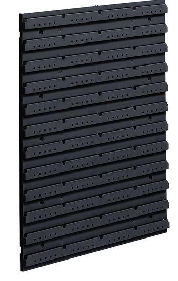 allit Wandhalteplatte "ProfiPlus Endless 137,20cm (54"), schwarz Werkzeughaltesystem aus Kunststoff, Sichtboxen (457090)