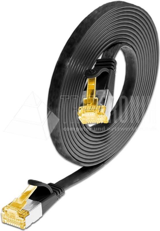 Wirewin PKW-STP-SLIM-K6A 0.5 SW. Kabellänge: 0,5 m, Kabelstandard: Cat6a, Kabelschirmung: U/FTP (STP), Anschluss 1: RJ-45, Anschluss 2: RJ-45, Steckerverbindergeschlecht: Male connector / Male connector, Kabelfarbe: Schwarz (PKW-STP-SLIM-K6A 0.5 SW)