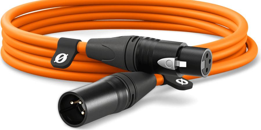 RØDE XLR3M-O Audio-Kabel 3 m XLR Orange (400832813)
