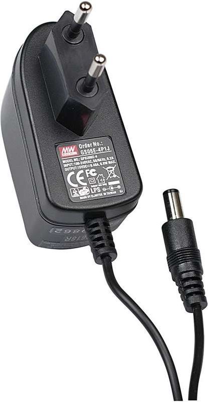 Mean Well GS06E Series GS06E-1P1J AC-DC Industrial Adaptor (GS06E-1P1J)