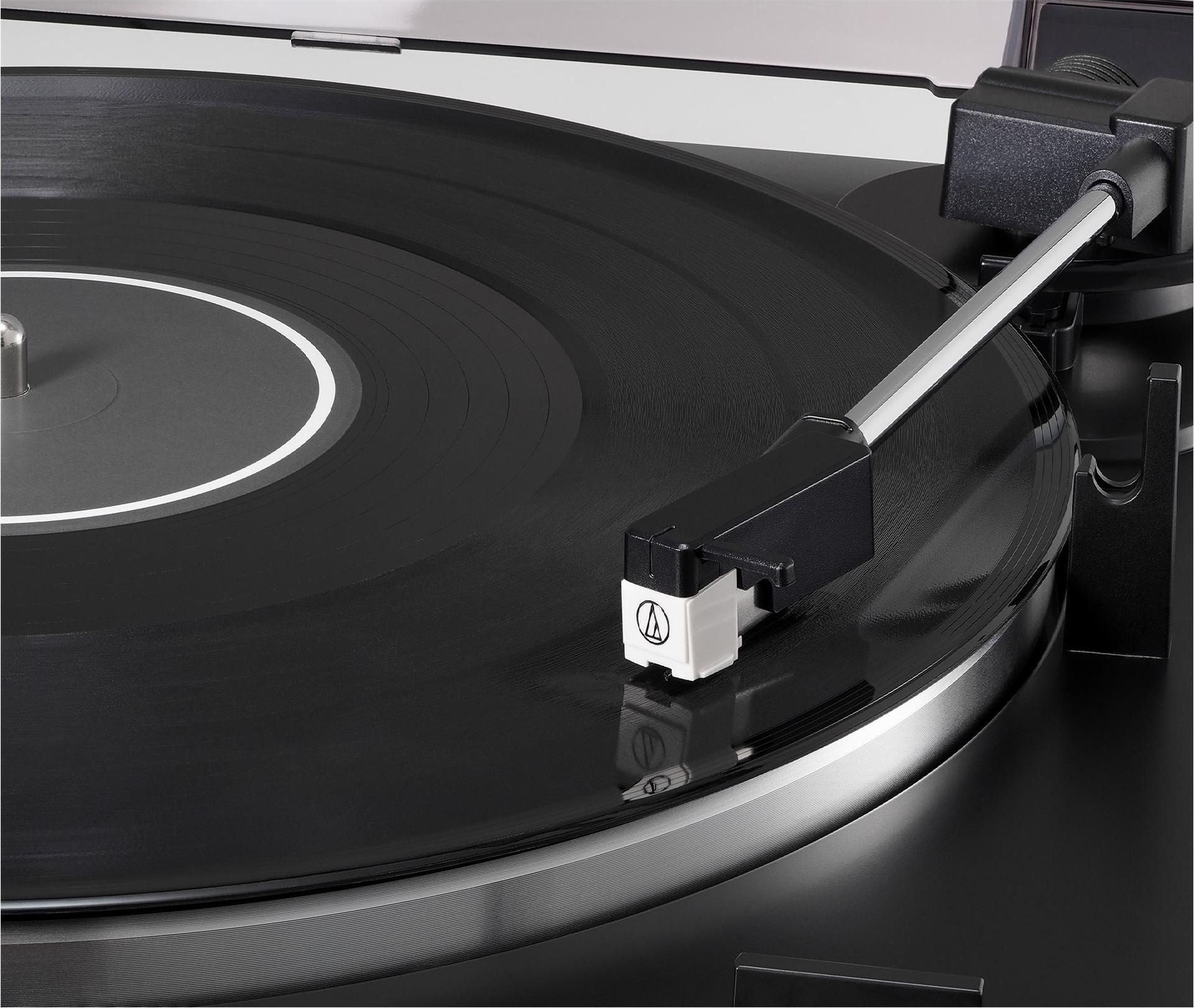 Audio-Technica AT-LP60X Plattenspieler Vollautomatisch Riemenantrieb Schwarz