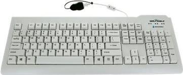 Seal Shielt Silver Seal Tastatur USB SSWKSV208DE weiss 100 Prozent wasserdicht und staubdicht spühlmaschienentauglich (18.02.2801)