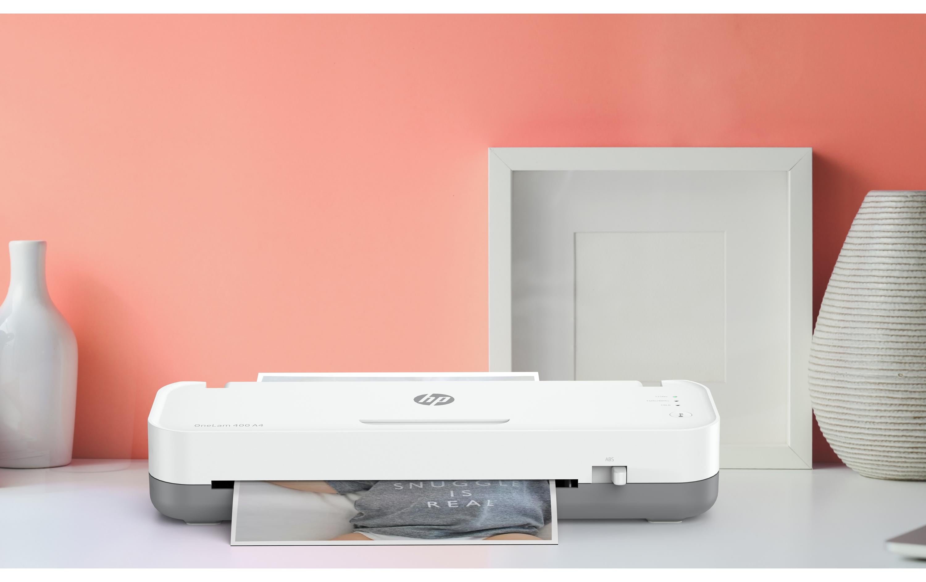 HP OneLam 400 A4 Laminiergerät Weiß