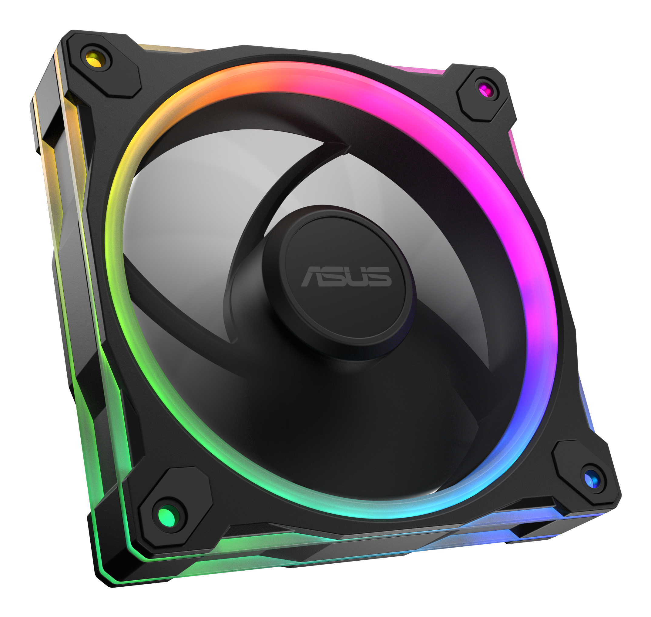 ASUS Prime MR120 Gehäuselüfter 120 mm ARGB Reverse Schwarz