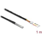 Delock Temperaturfühler-Kabel mit 3 Pin Pfostenbuchse DS18B20 1 m (91386)