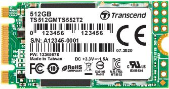 Transcend MTS552T2-I (TS256GMTS552T2-I)