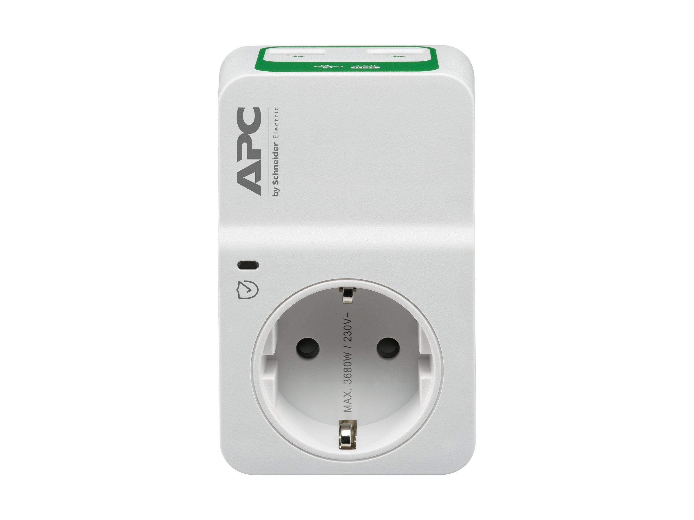 APC Essential SurgeArrest PM1WU2-GR Überspannungsschutz 1-fach 230 V Weiß