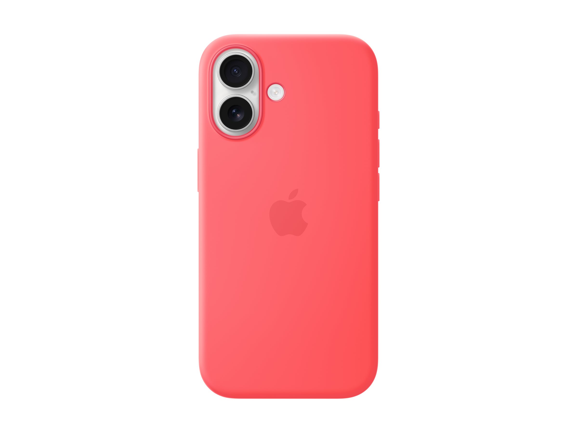 Apple iPhone 17 Silikon Case mit MagSafe – Guavepink