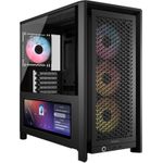 CORSAIR Geh Midi FRAME 4000D LCD RS ARGB Mid-Tower, Black (CC-9011326-WW)