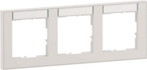 Image of Legrand SEANO+3f Rahmen 765893horizontal m.Beschriftungsfeld (765893)