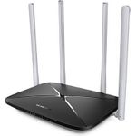 Mercusys AC12 WLAN-Router Dual-Band (2,4 GHz/5 GHz) Schnelles Ethernet Schwarz (AC12)