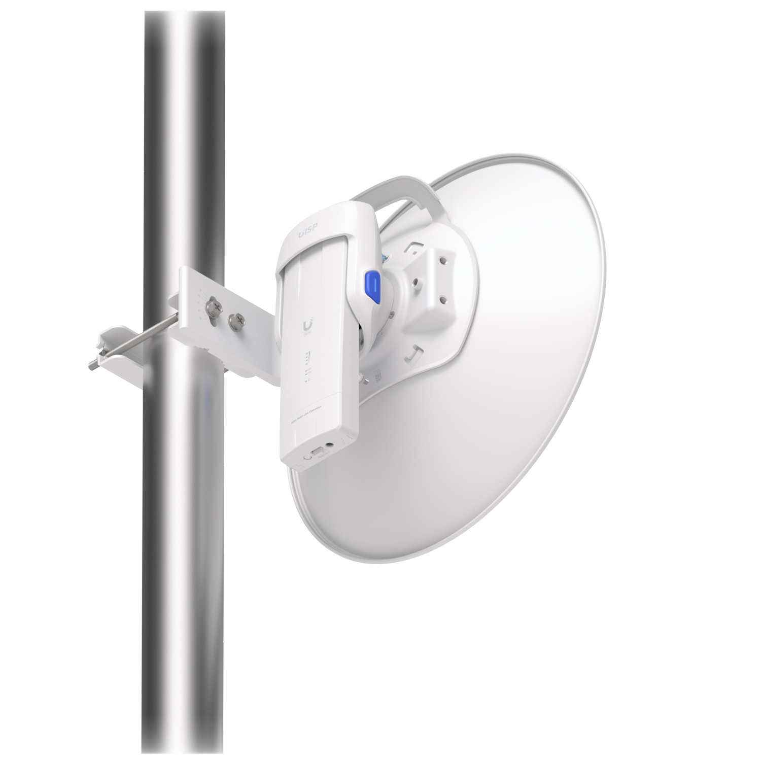 Ubiquiti UISP Dish Mini Parabolantenne 26 dBi 5,15–6,875 GHz RP-SMA Weiß