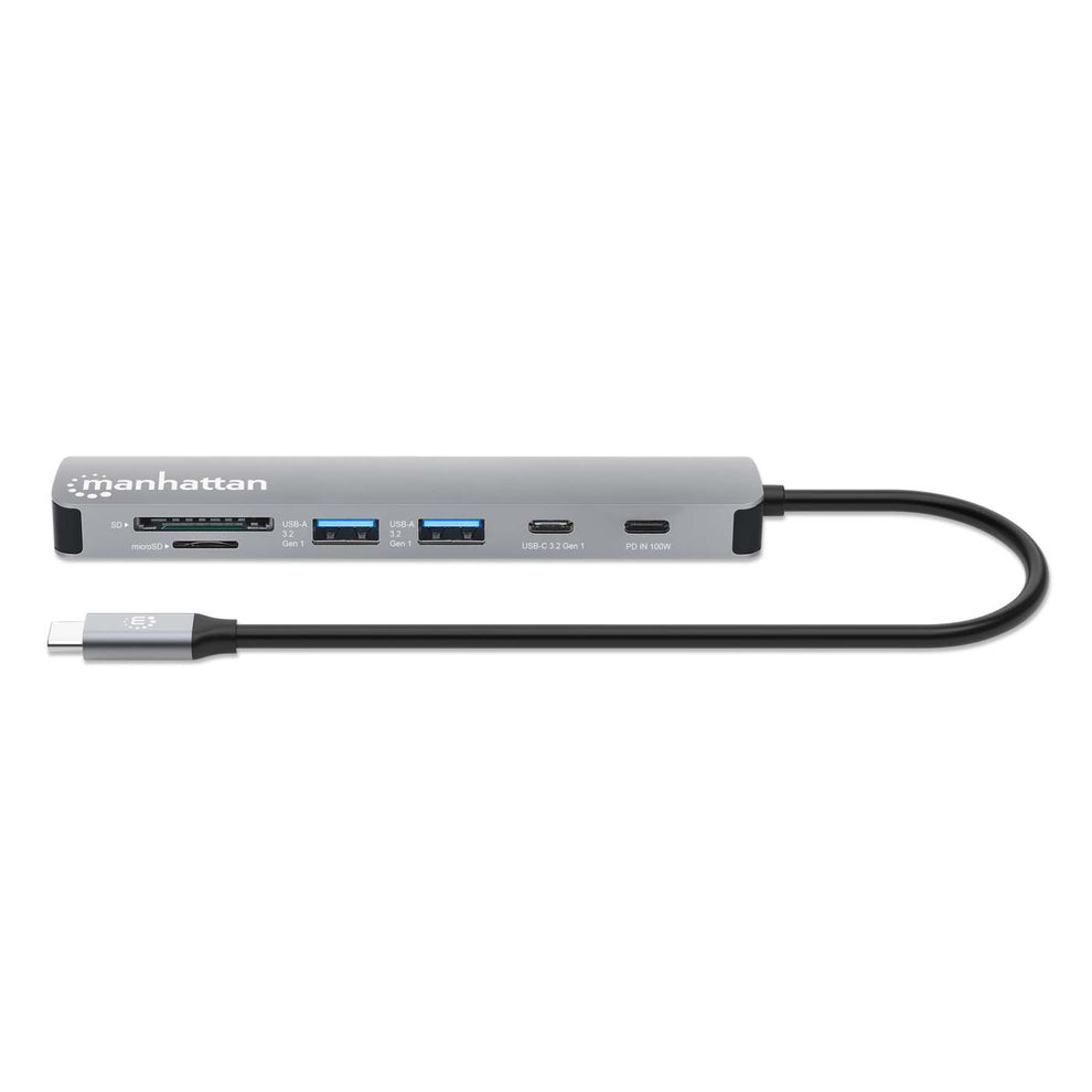 Manhattan 190442 Dockingstation USB-C 3.2 Gen 1 HDMI Space-grau