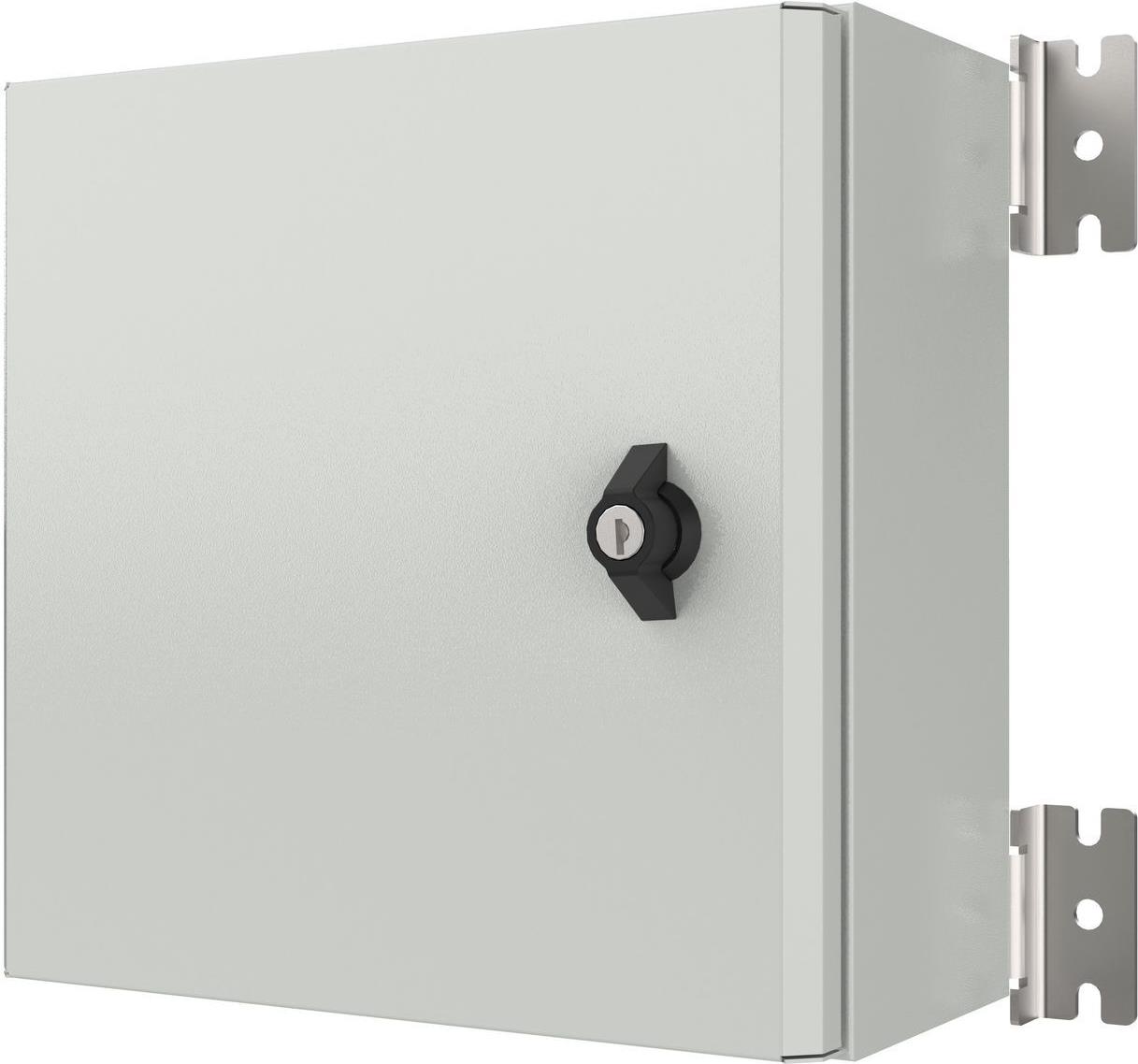 Lanview IP65 Wall-Box with mounting plate W 300 x H 300 D 150mm (RWM-IP65303015W)