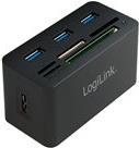 Logilink USB 3.0 Hub with All-in-One Card Reader (CR0042)