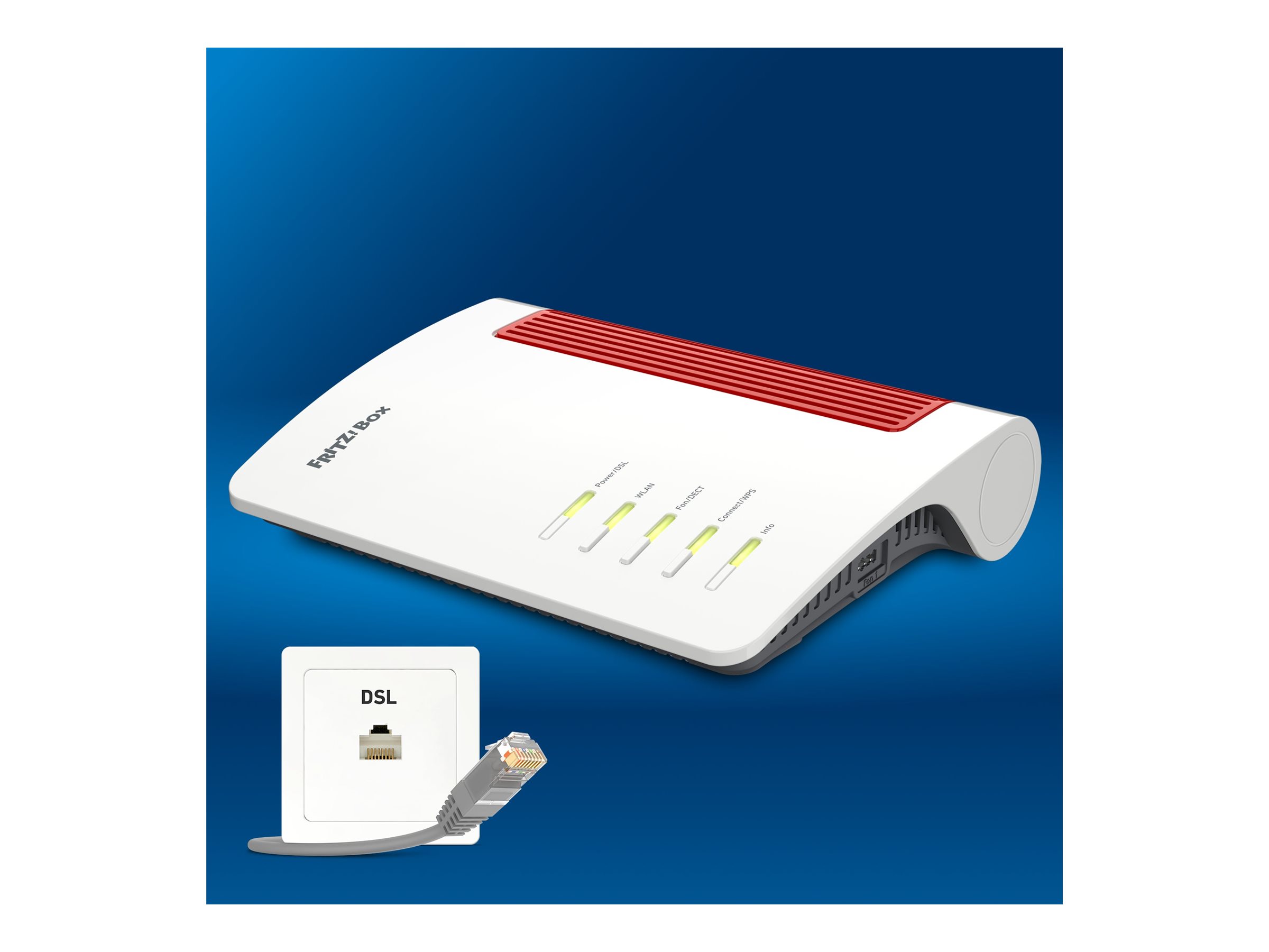 AVM FRITZ!Box 7690 WLAN-Router Weiß