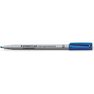 Staedtler Folienschreiber Lumocolor B 2,5mm Blau (312.3) wasserlöslich VE 1 S...