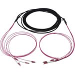 Synergy 21 S217055 Glasfaserkabel 60 m 4x LC U-DQ(ZN) BH OM4 Pink (S217055)