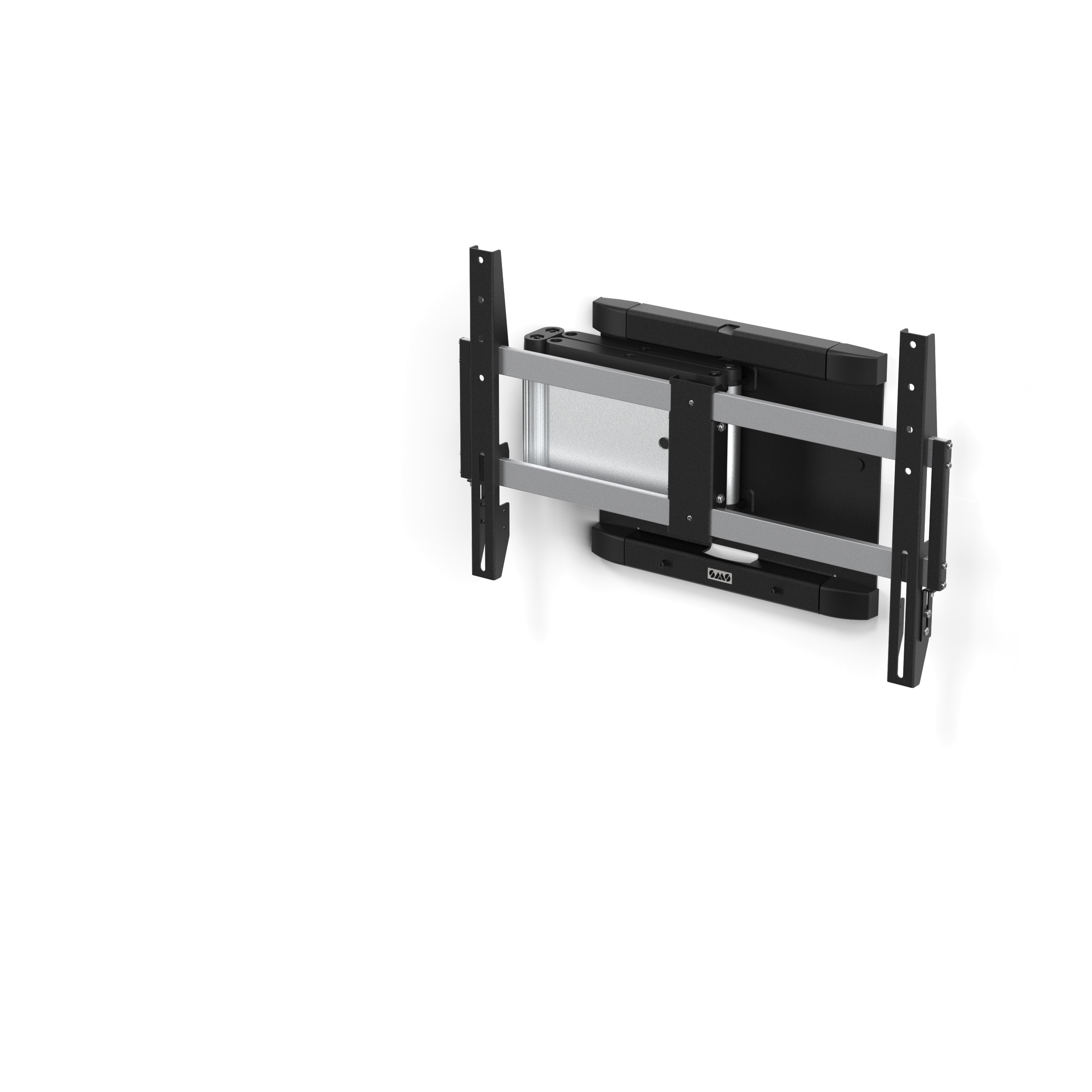 SMS Icon 3D Wandhalterung Aluminium Schwarz