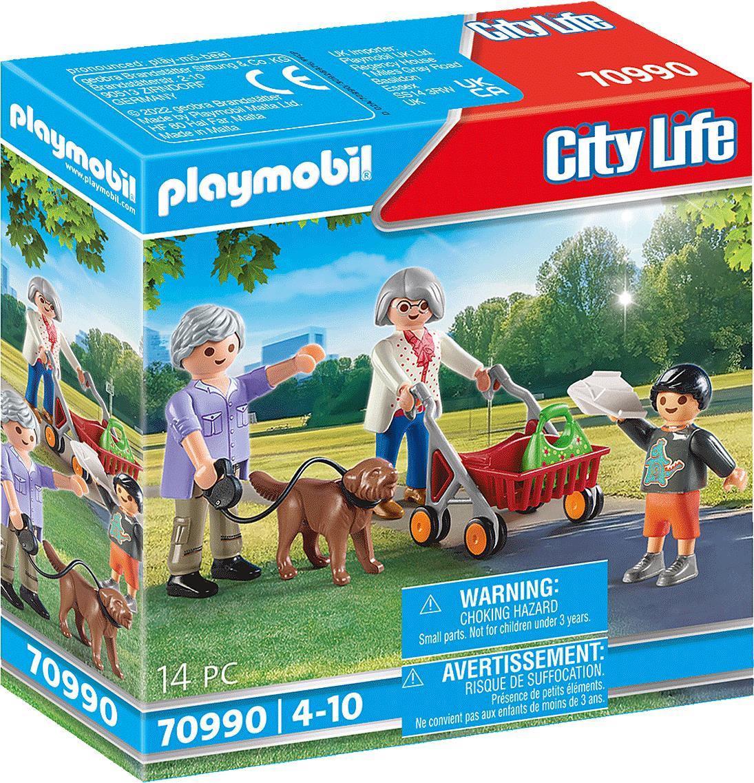 Playmobil City Life Großeltern mit Enkel - Junge/Mädchen - 4 Jahr(e) - Mehrfarbig - Kunststoff (70990)