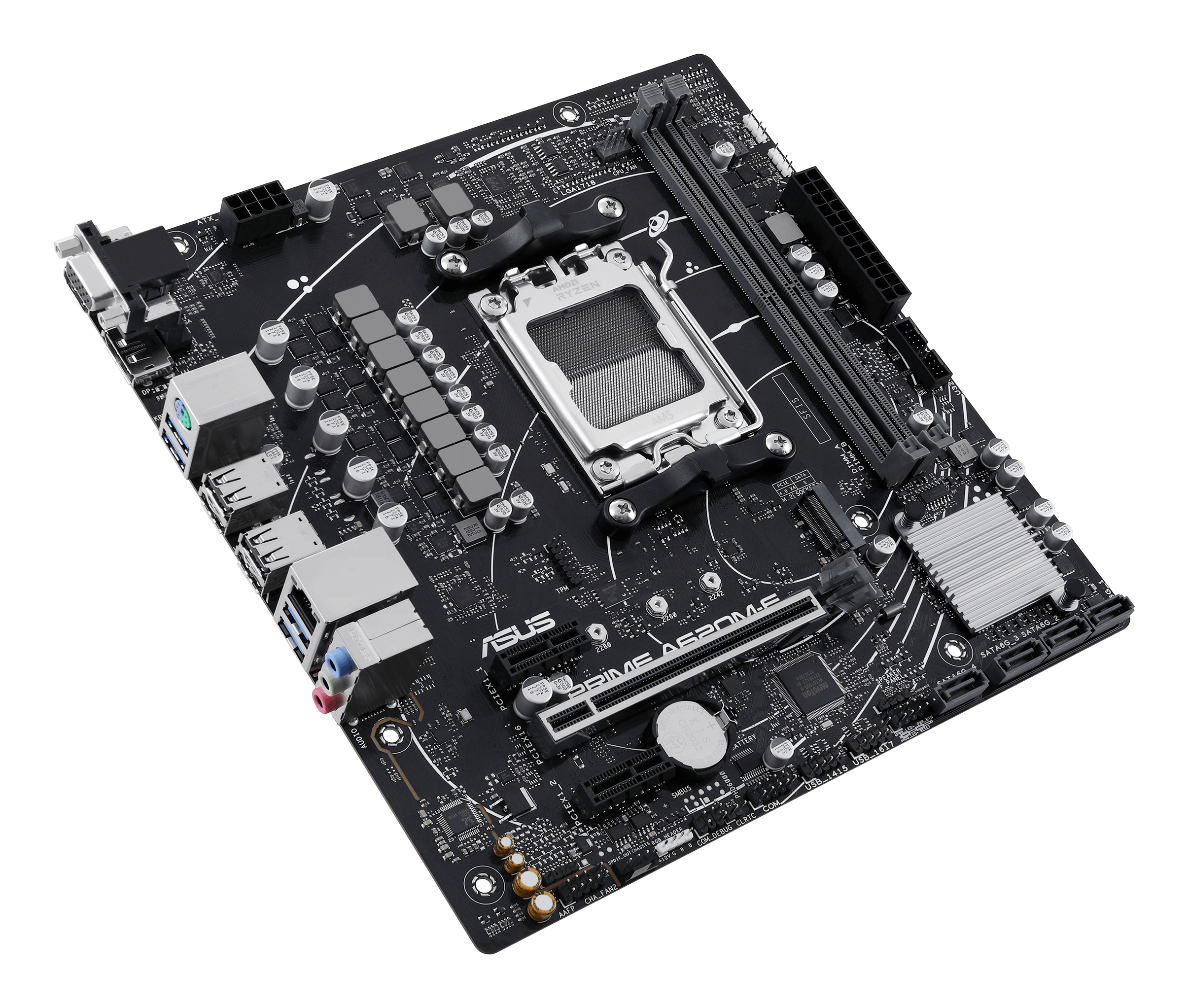 ASUS Prime A620M-E-CSM Mainboard AMD A620 Socket AM5 DDR5 Micro ATX
