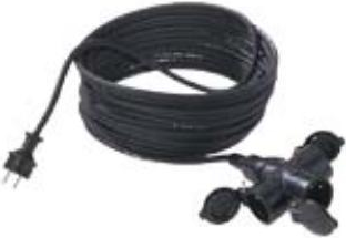 Bachmann H07RN-F3G Spannungsversorgungs-Verlängerungskabel (343.176)