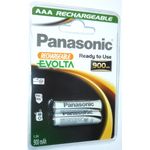 Panasonic Evolta HHR-4XXE - Batterie 2 x AAA NiMH 900 mAh (HHR-4XXE/2BC)