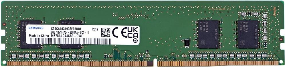 Samsung UDIMM non-ECC 8GB DDR4 1Rx16 3200MHz PC4-25600 M378A1G44CB0-CWE (M378A1G44CB0-CWE)