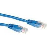 ACT 0.50m Cat6a UTP 0.50m Cat6a U/UTP (UTP) Blau Netzwerkkabel (IB1300)
