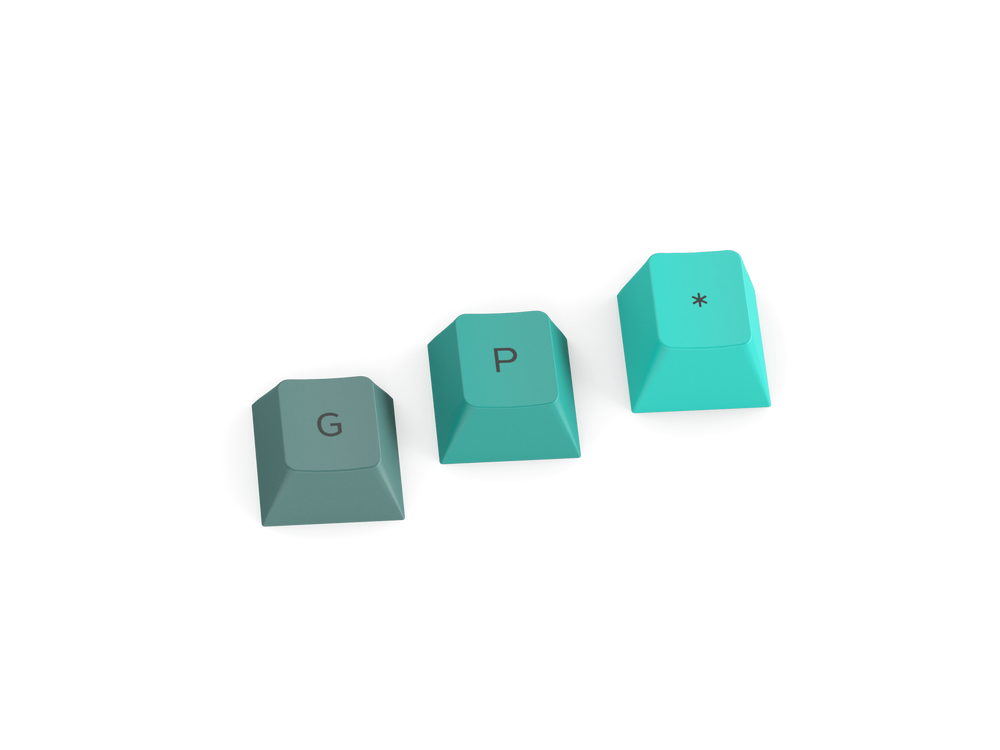 Glorious GPBT Keycaps 115 PBT ISO ES-Layout Rain Forest