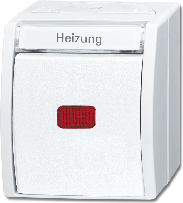 Busch Jaeger 2601/6 SKWNH-54 Elektroschalter 1P Weiß (1085-0-1631)