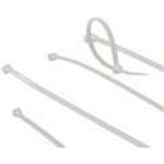 ACT Cable ties transparant, length 280 mm,width 4.8 mm. Length: 280 mm Cable tie trans 280/4.8mm (CT1060)