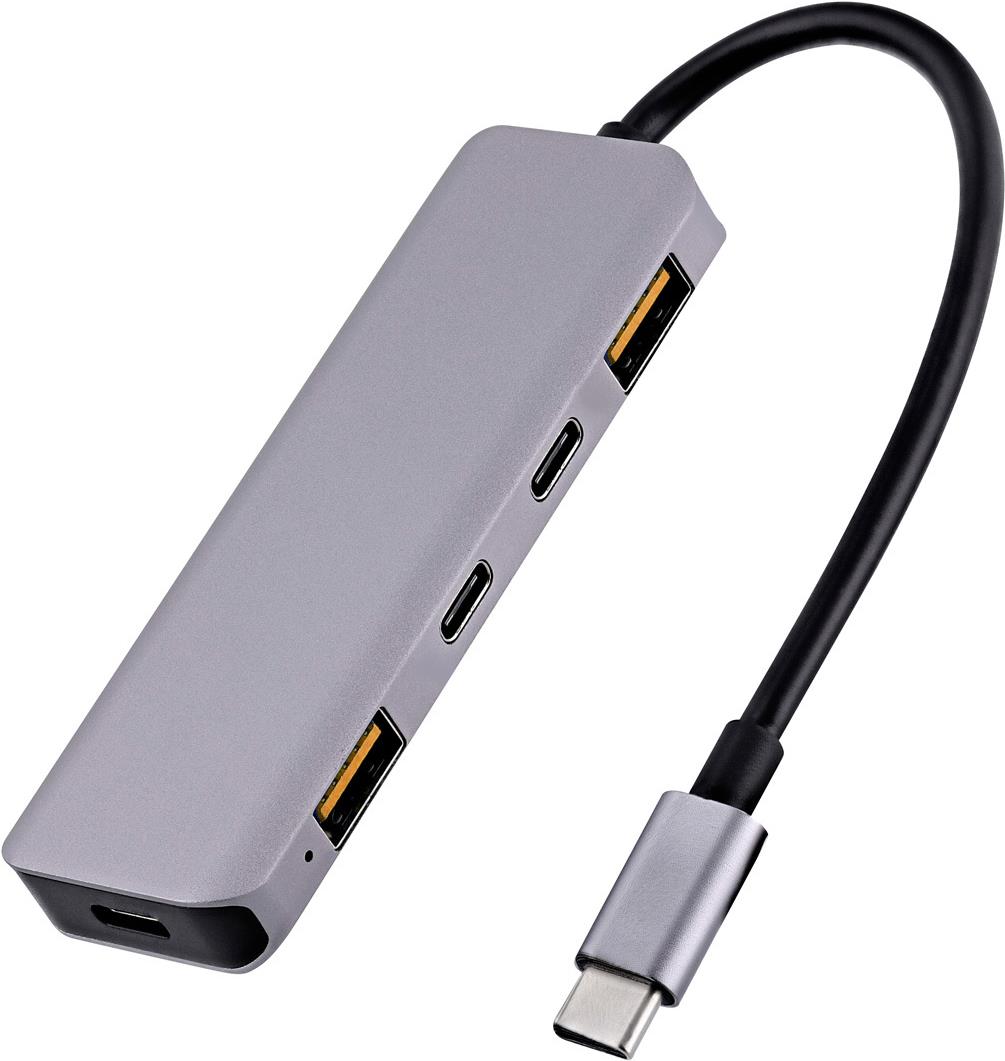 TNB 5-in-1-Hub USB-C und USB-A 100W Power Delivery (TCHUBUSBC)