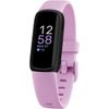 Fitbit Inspire 3 - Schwarz - Aktivitätsmesser mit Band - lilac bliss - Handgelenkgröße: bis zu 221 mm - Bluetooth (FB424BKLV)