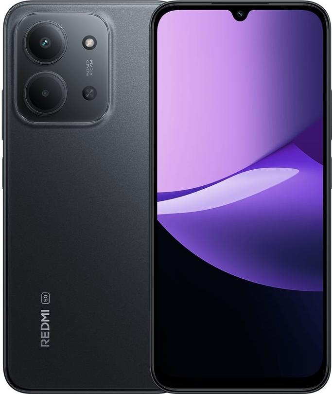 Xiaomi Redmi 15C 5G 6,9" Smartphone 4 GB RAM 128 GB Midnight Black