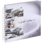 Hama Spiral-Album Relax, 28 x 24 cm, 50 weiße Seiten, Just Relax (00007249)