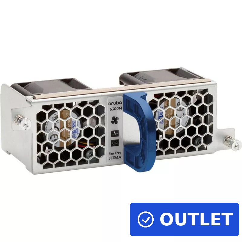 HP Networks HPE Aruba 6300M Pwr2Prt Fan Tray (JL761A) (geöffnet)